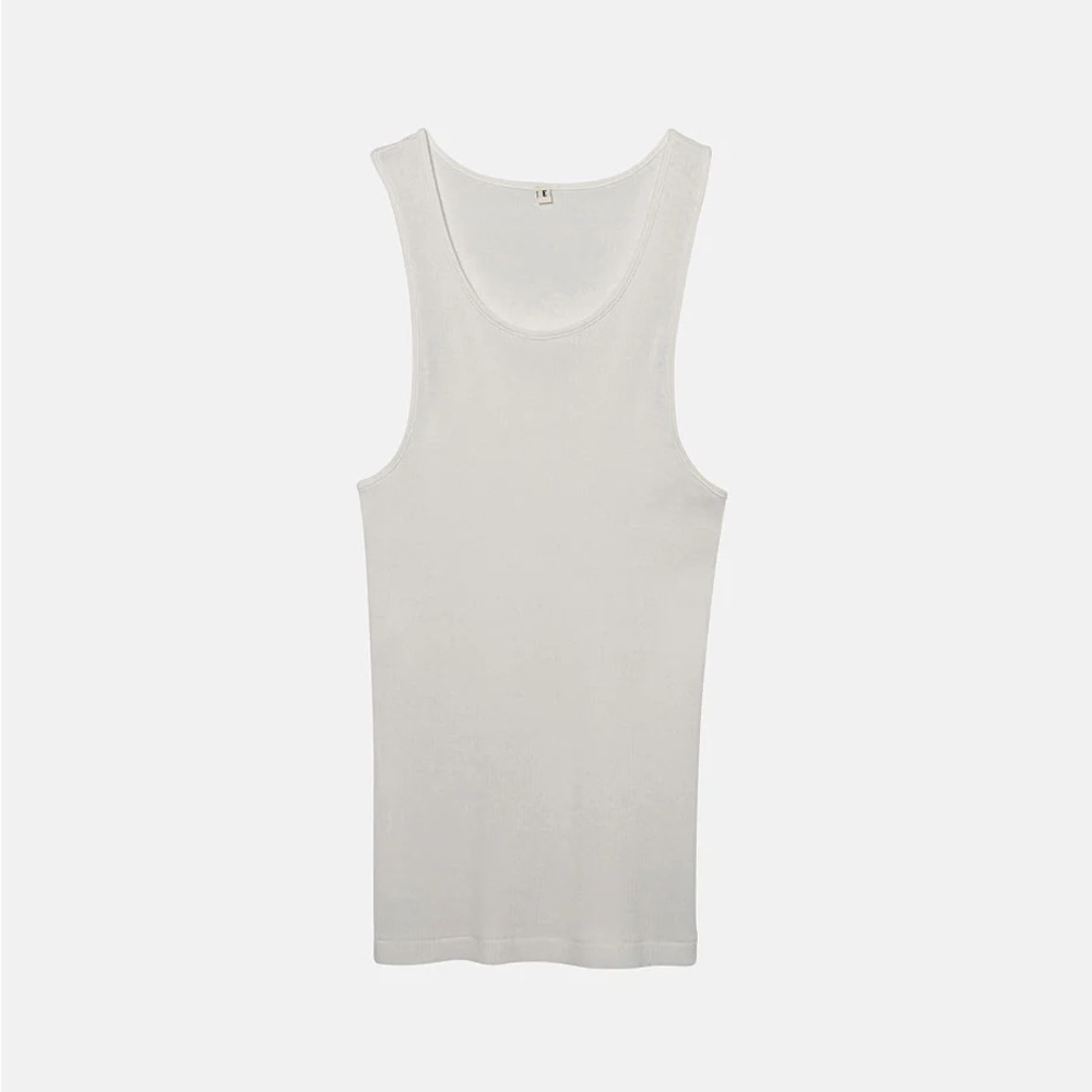 NWT Elwood Malibu Ribbed Tank in white